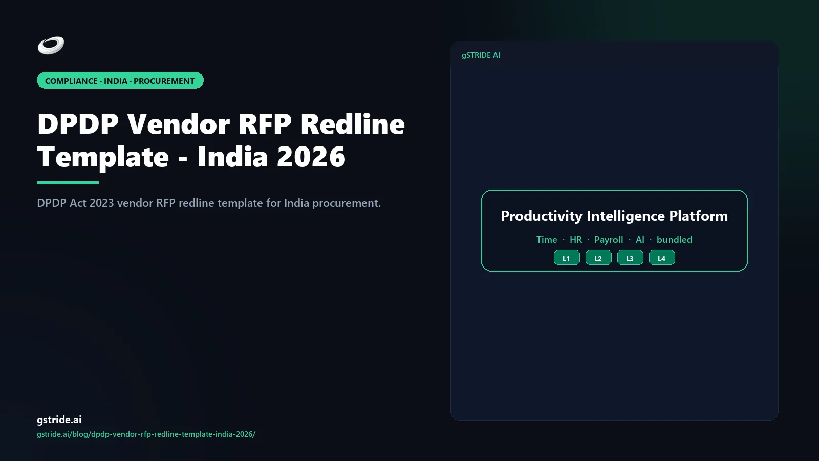 DPDP vendor RFP redline template India 2026 — 7 must-have contract clauses